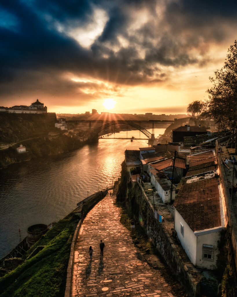 Pôr do Sol no Porto